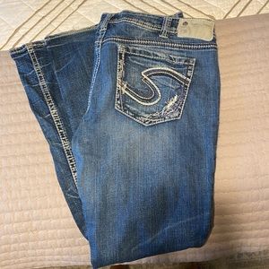 Silver Aiko Bootcut jeans